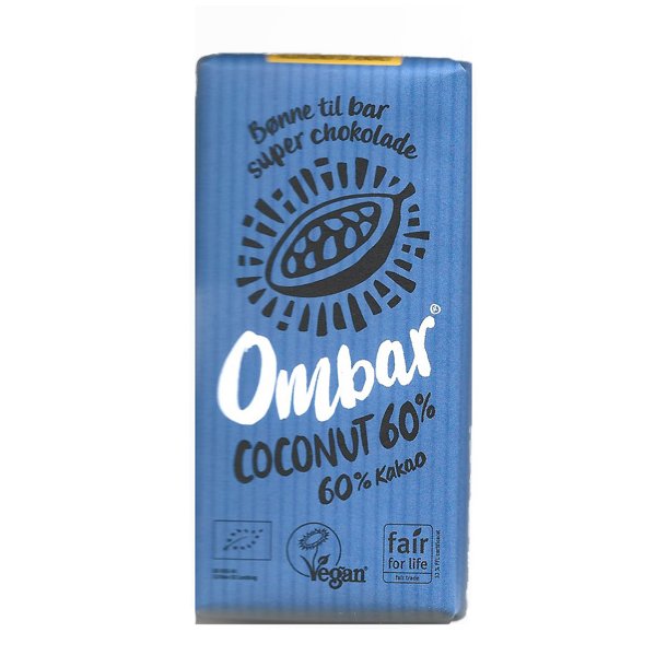 Ombar chokolade & Kokos60%