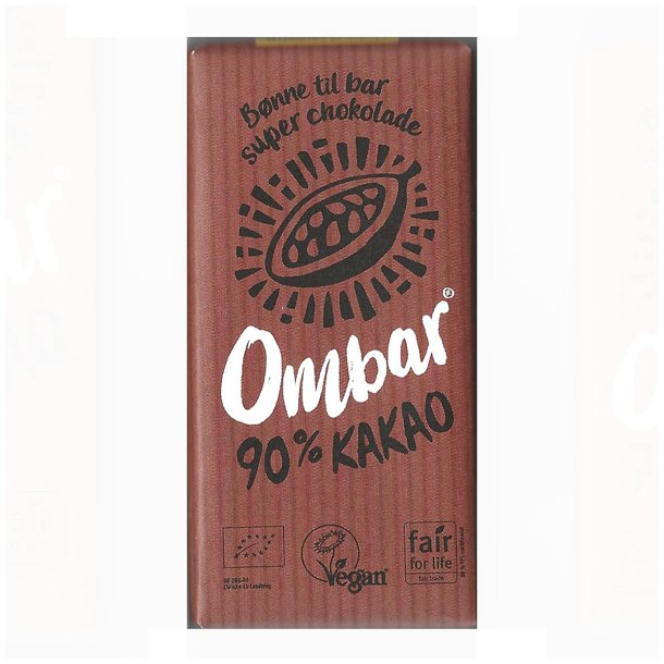 Ombar 90% chokolade  