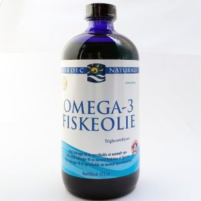 Omega-3 fiskeolie, citronsmag