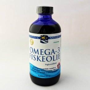 Omega-3 fiskeolie, citronsmag Nordic Naturals