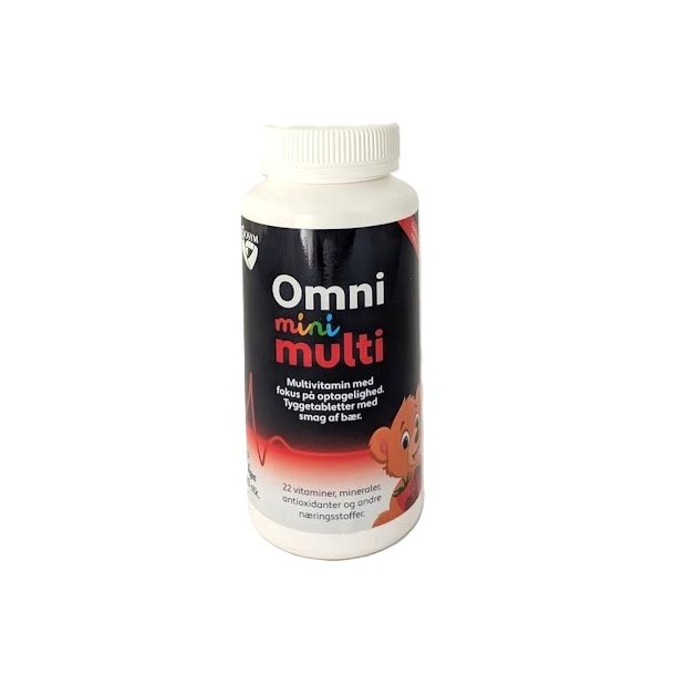 OmniMini Multivitamin til b�rn