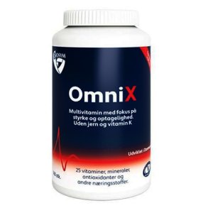 OmniX Kosttilskud uden jern og vitamin K