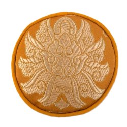 Pad rrunde for: singing bowl orange