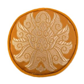 Pad rrunde for: singing bowl orange