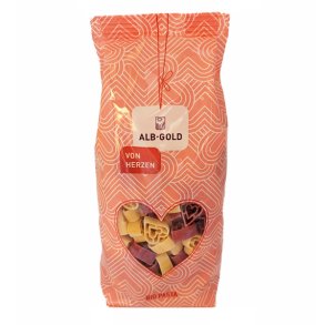 Pasta i Hjerteform kologiske - Alb Gold