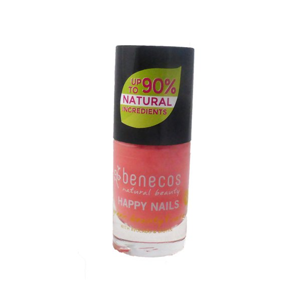 Neglelak peach sorbet Benecos Happy Nails