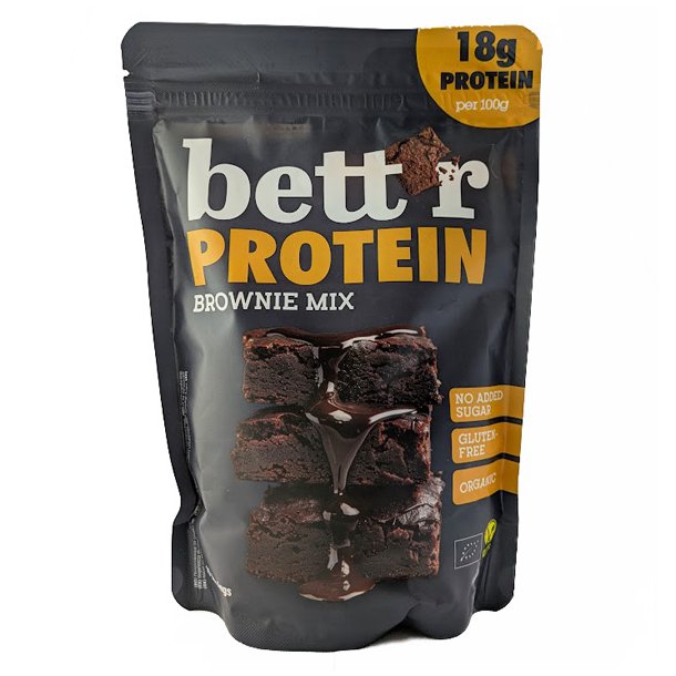 PROTEINBROWNIE MIX UDEN TILSAT SUKKER,GLUTENFRI, KO,-BETT'R