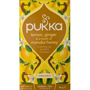Lemon,�Ginger�&�Manuka�te � Pukka