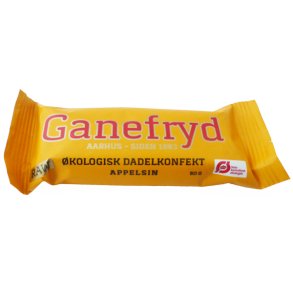 Rawbar Dadelkonfekt Appelsin  Ganefryd