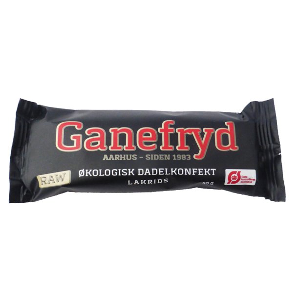 Rawbar Dadelkonfekt Lakrids  Ganefryd