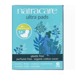 Natracare Bind regular** med vinger kologisk