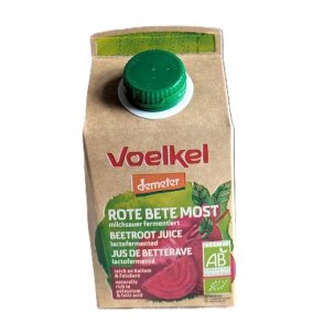 R�dbedesaft m�lkesyret 500 ml Demeter �kologisk