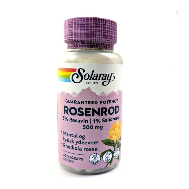 RosenrodEkstrakt500mg solaray Vegan