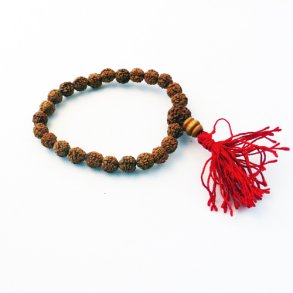 Wrist Mala af Rudraksha
