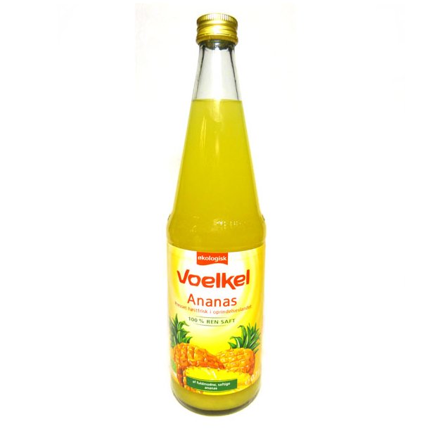 Ananassaft kologisk Voelkel, ink.pant