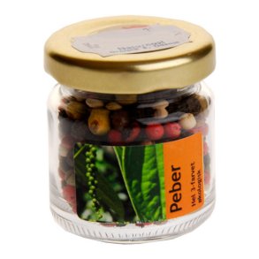 Peber hel 4-farvet 16 g ko