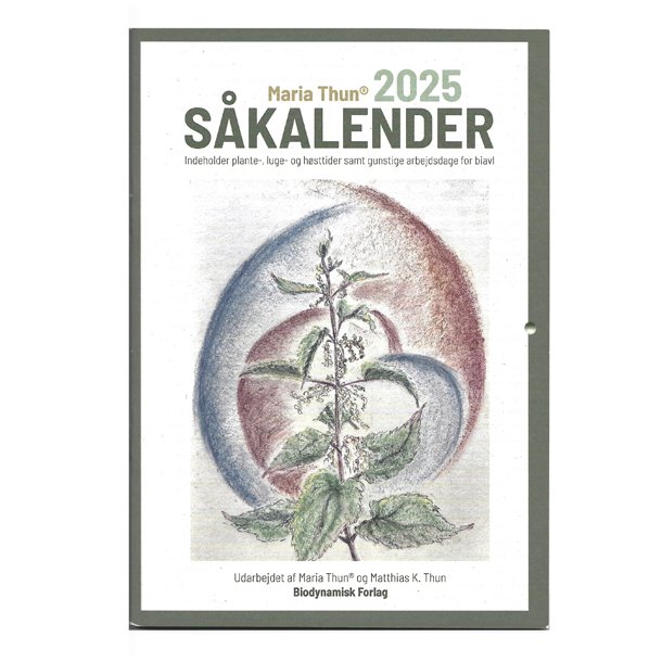 Skalender 2025 Maria Thun