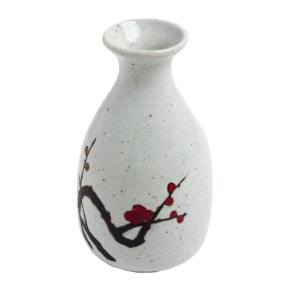 Plum flower Sake bottle. Restsalg 2 stk