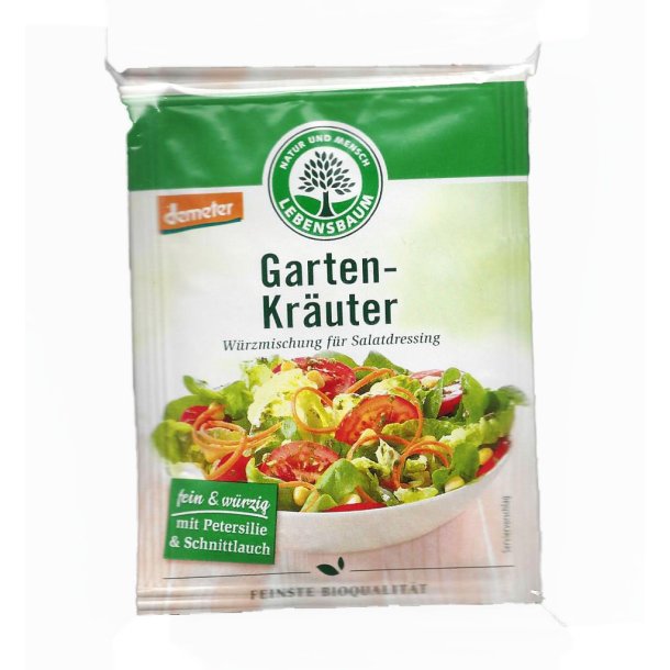 Salatdressing Garten-Kruter kologisk - Lebensbaum