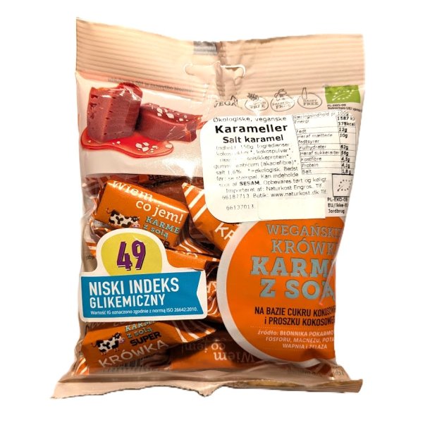 Karameller salt karamel �kologiske glutenfri - ME GUSTO
