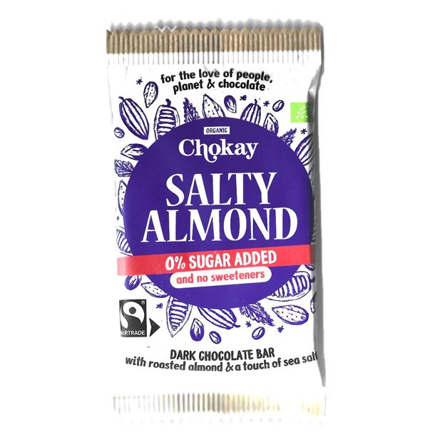 Bar Salty Almond  u/sukker Glutenfri  Vegan