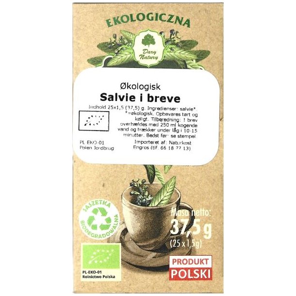 Salvie te  i breve kologisk - Dary Natury