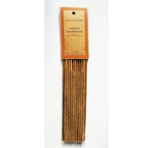 Natural Sandalwood/sandeltr rgelsepinde lange -Auroshikha