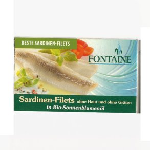 Sadiner uden skin i solsikkeolie kologisk