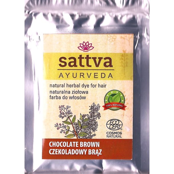 Henna Chocolate Brown 10 g til h�rtest