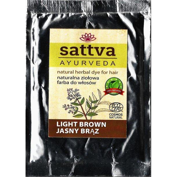 Henna Light brown farvetest 10g