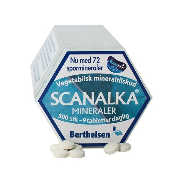 Scanalka Mineraler(Berthelsen)