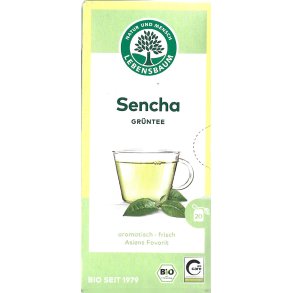 Sencha grn te i breve kologisk - Lebensbaum