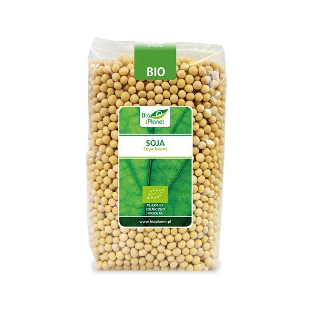 Sojabnner kologiske 1 kg - Bio Planet