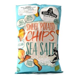 Chips af sde kartofler med havsalt kologiske - John Altman