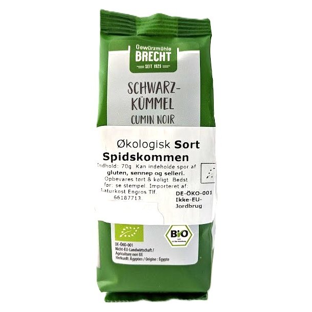 Sort spidskommen kologisk - Brecht