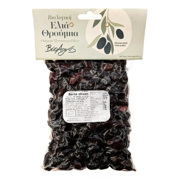 Grske oliven sorte kologisk BioAgros