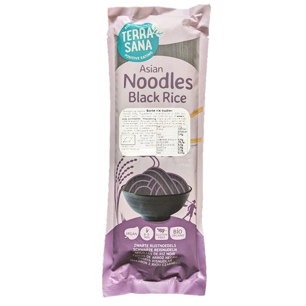 Black Rice Noodles vegan