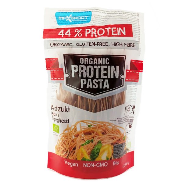 Spaghetti med azuki bnner kologisk