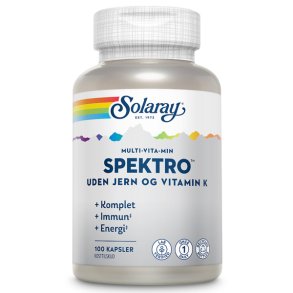 SpektroMulti-Vita-Min uden jern og vit. K