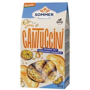 Spelt Cantuccini mandel appelsin demeter-kologisk