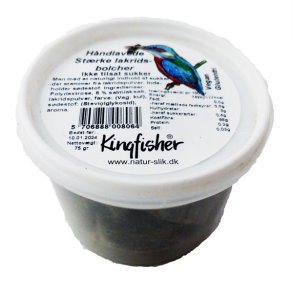 Lakridsbolsjer ekstra strke