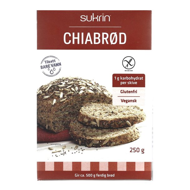 Brdmix  Chiabrd glutenfri Vegansk