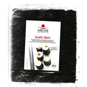 Nori tang plader til Sushi kologisk 25 G - Arche