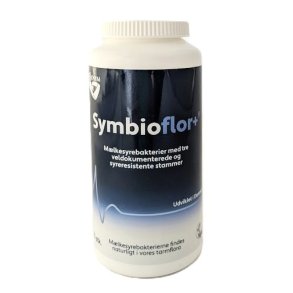 Symbioflor+ M�lkesyrebakterier med 3 syreresistente stammer.