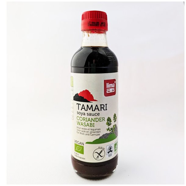Koriander & Wasabi Tamari Soya Sauce kologisk