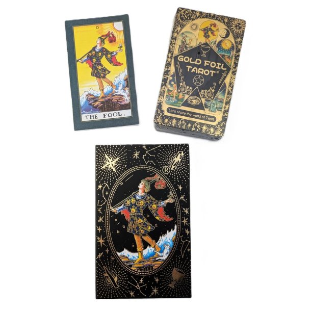 Guldfolie Tarot - Lad magien begynde - Gave�ske