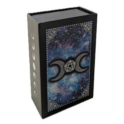Tarotkorts�t - Moon Face - med h�fte(Engelsk)
