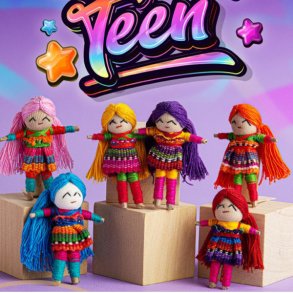 Teen-age bekymringsdukker