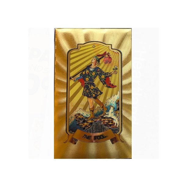 Golden tarot kort st - Engelsksproget uden guidebog