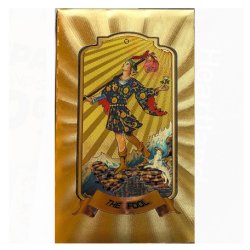 Golden tarot kort s�t - Engelsksproget uden guidebog